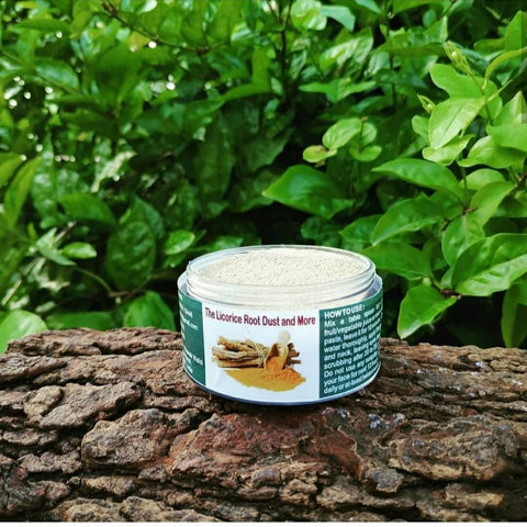 Taruvar Ayurveda - Licorice Root Dust And More (Herbal Face Pack - Glow on Sensitive Skin) - Taruvar Ayurveda