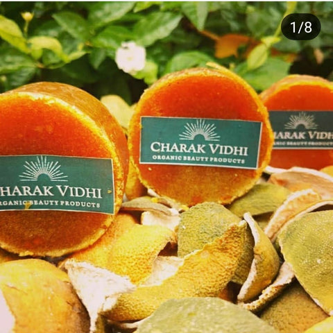 Taruvar Ayurveda - Orange and Turmeric Soap - Taruvar Ayurveda