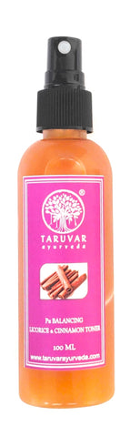pH Balancing, Licorice & Cinnamon Toner - Taruvar Ayurveda